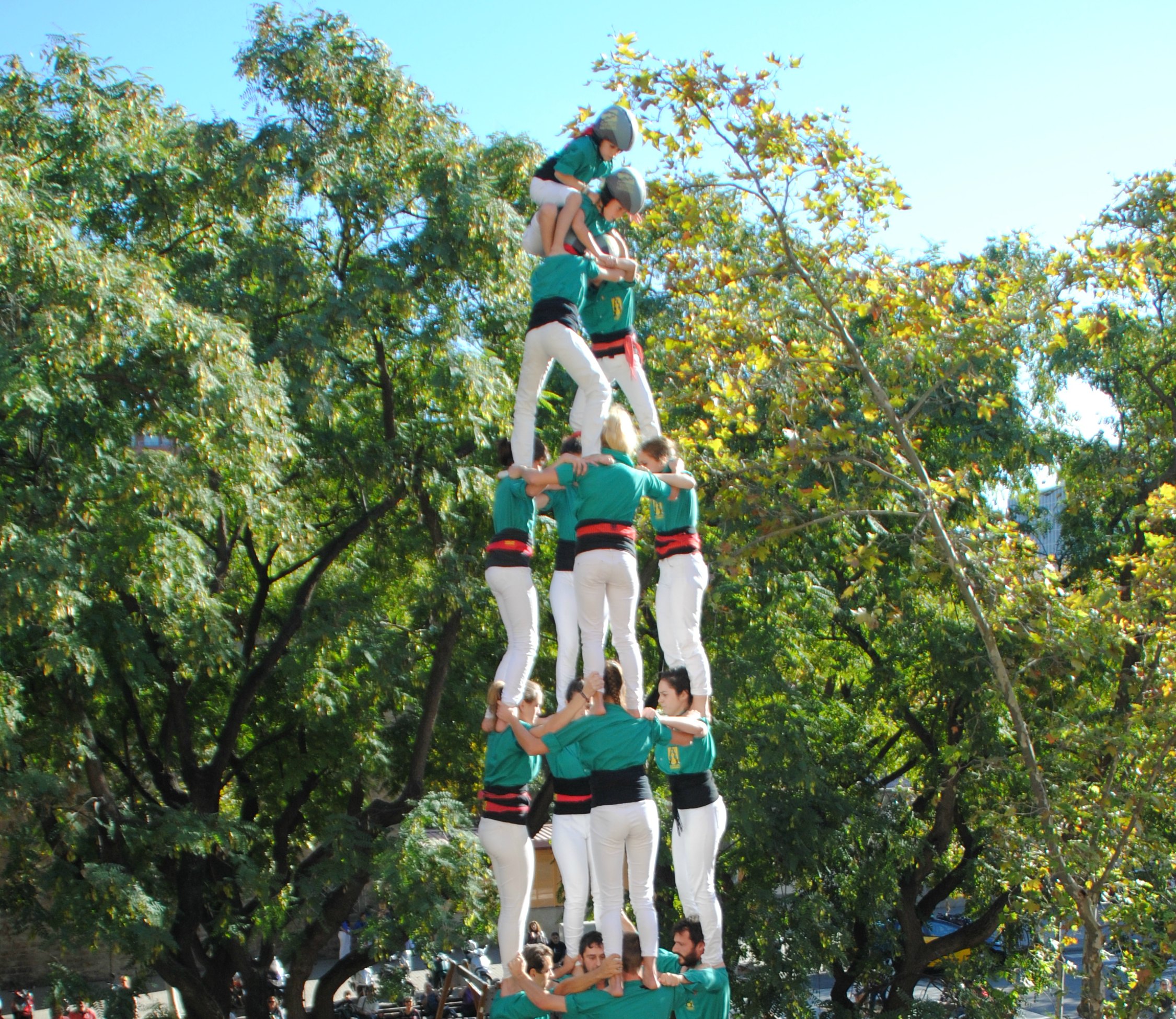 SERHS Food Educa y los 'Pequeños Castellers'