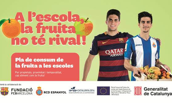SERHS Fruits parte activa de la campaña ‘En la escuela la fruta no tiene rival’