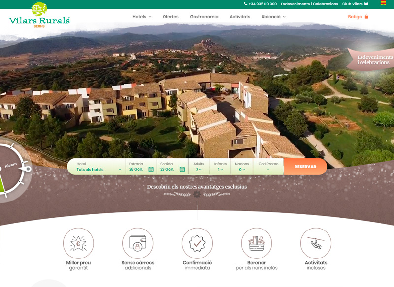 Vilars Rurals estrena el seu nou web