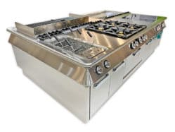 Bloque de coccion Cocina Industrial Mareno · SERHS Projects