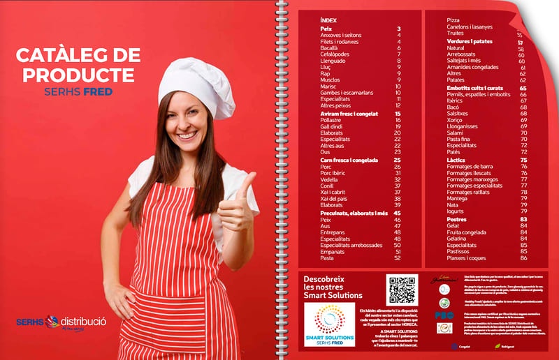 Catàleg de producte fred SERHS Distribució 2021